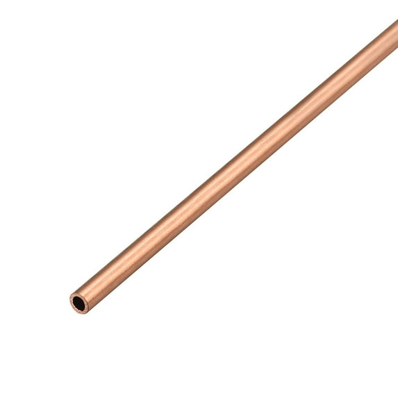 Uxcell 500mm Copper Round Tubing Pipe 3mm(ID)x4mm(OD)x500mm(L)