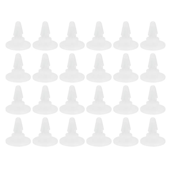 Uxcell 4mm PCB Spacer, 50Pack Round Head PCB Insulated Board Motherboard Standoffs Foot Support, White