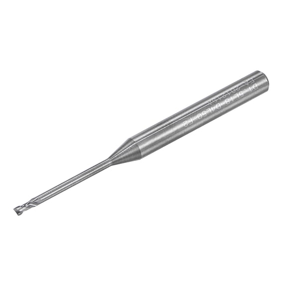 Uxcell 4mm Shank 1.5mm x 18mm Solid Carbide Uncoated 2 Flute Square End Mill Cutter
