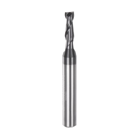Uxcell 4mm x 11mm x 6mm x 50mm Solid Carbide AlTiN Coated 2 Flutes Square End Mill Milling Bit