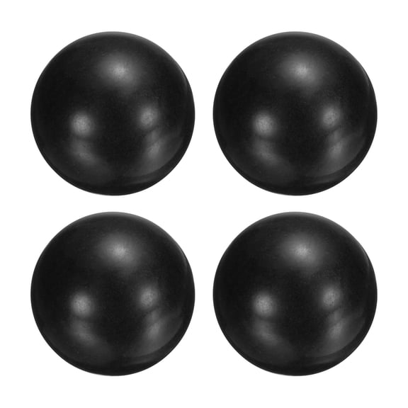 Uxcell 4pack PP Plastic Bearing Balls, 30mm Solid Plastic Balls, G2 Precision Polypropylene Mini Ball, Black