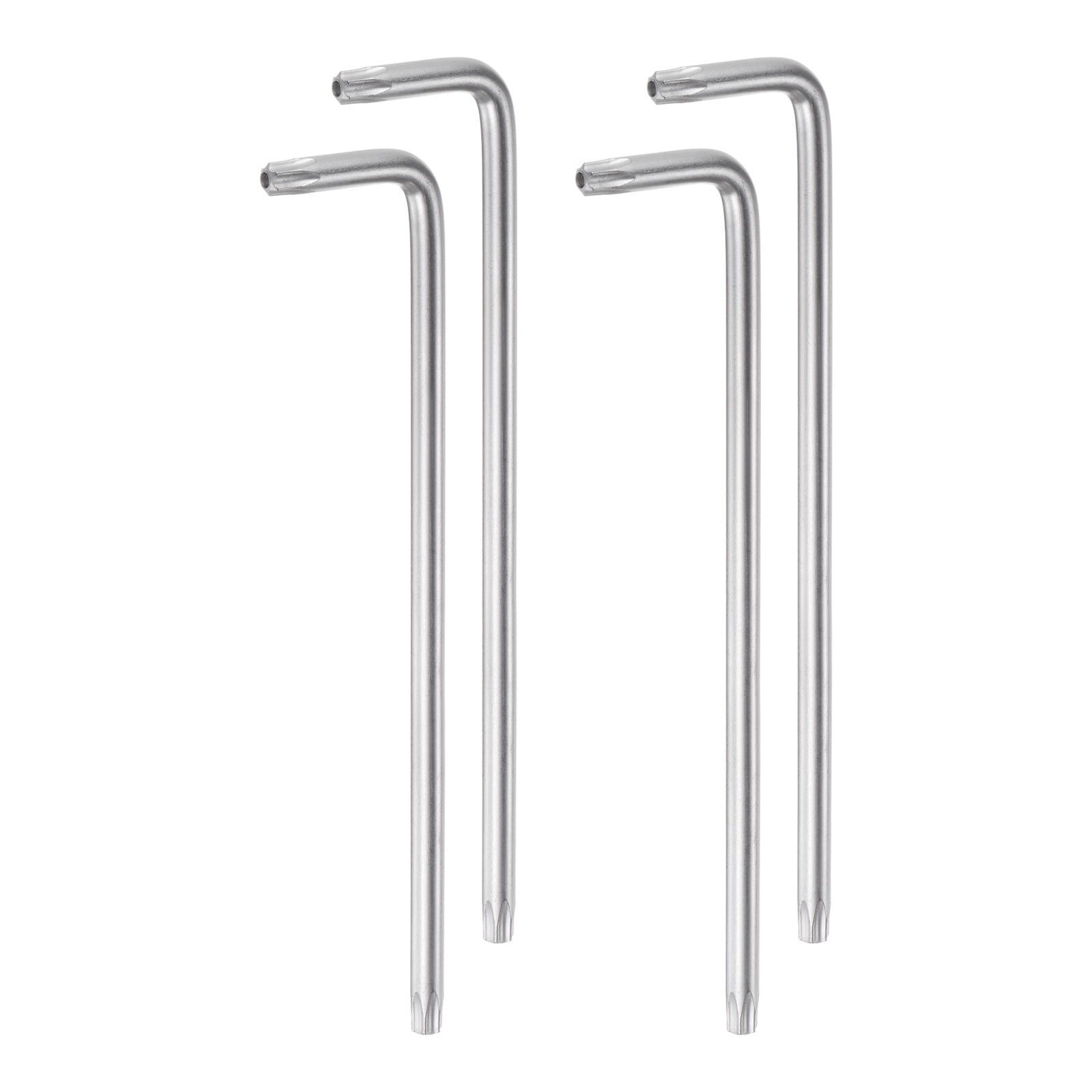 Uxcell 4pack Torx Hex Key Wrenches T40 High Carbon Steel Extra Long Arm ...