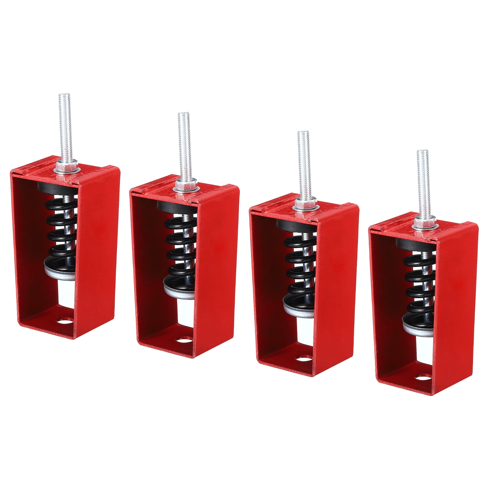 Uxcell 4pc 165lbs Spring Vibration Isolator Shock Absorber Damping ...