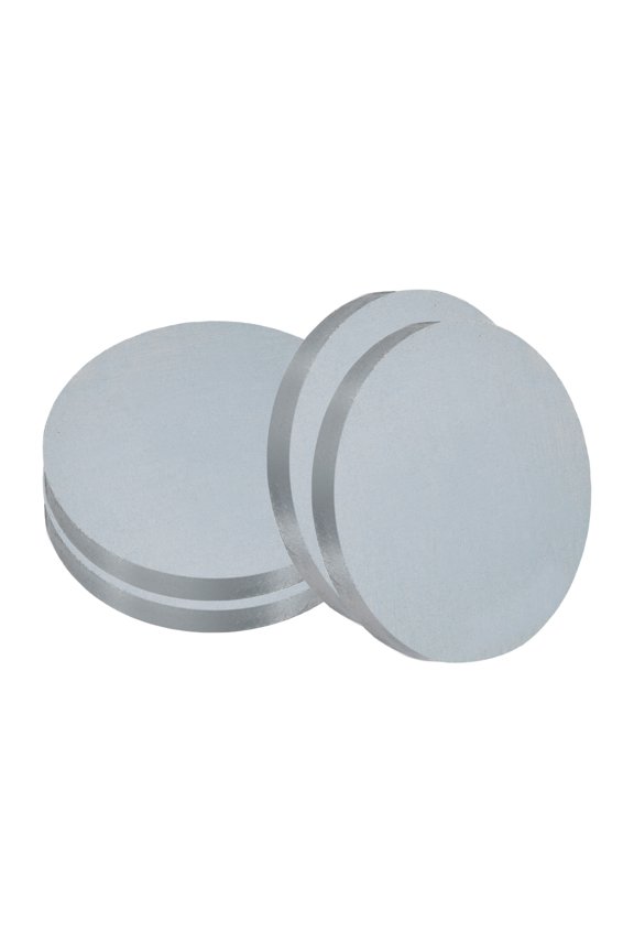 4pcs 1/4"(6mm) x 2" Steel Plate, Black Hot Rolled A36 Steel Sheet Plate Base, Round Weldable Metal Discs for Industrial Construction Structural Support
