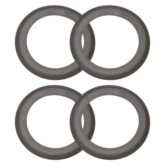 Uxcell 4pcs Air Compressor Compression Piston Ring 68mm OD 48mm ID 0.8mm Thickness Universal Air Compressor Replacement Piston Ring Seal for Air Pump Systems, Silver