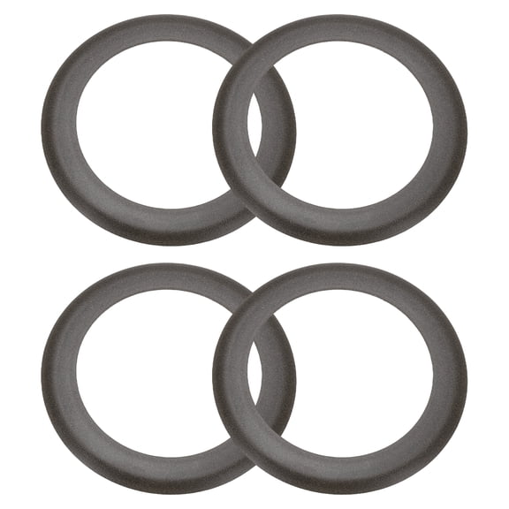 Uxcell 4pcs Air Compressor Compression Piston Ring 68mm OD 48mm ID 1.0mm Thickness Universal Air Compressor Replacement Piston Ring Seal for Air Pump Systems, Silver