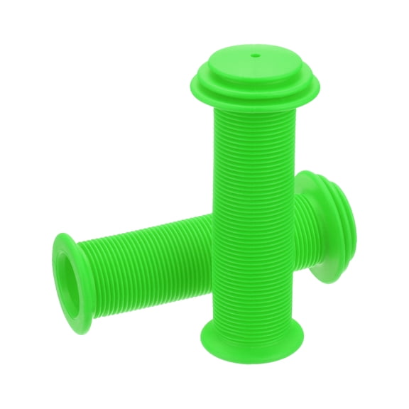 Uxcell 4pcs Bike Handlebar Grips 4.13" Non-Slip Strip Rubber Mushroom Bicycle Grips Fit 7/8" Handlebars, Green