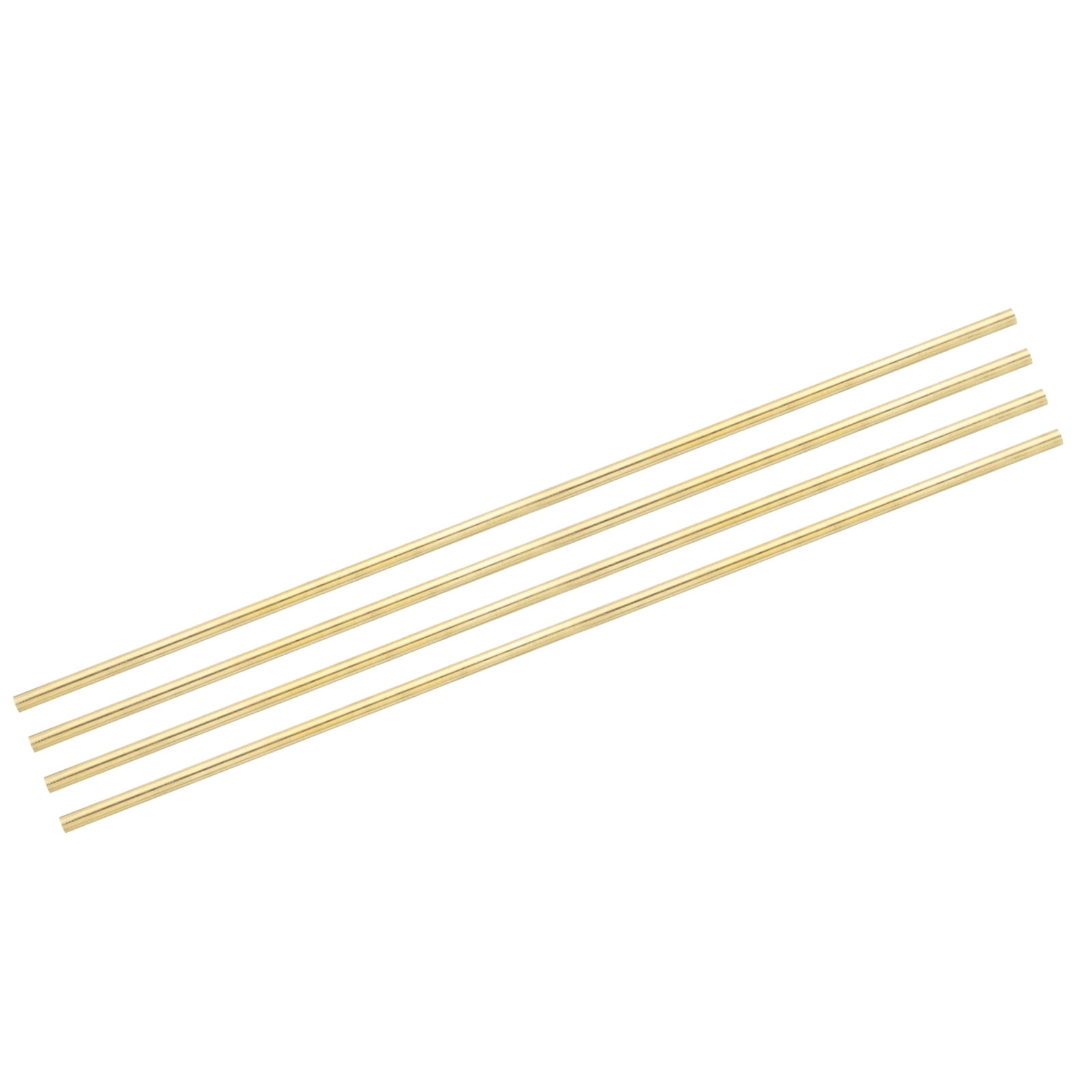 Model Plane Rods Uxcell 4Pcs Brass Rods 0.26 x 13.94
