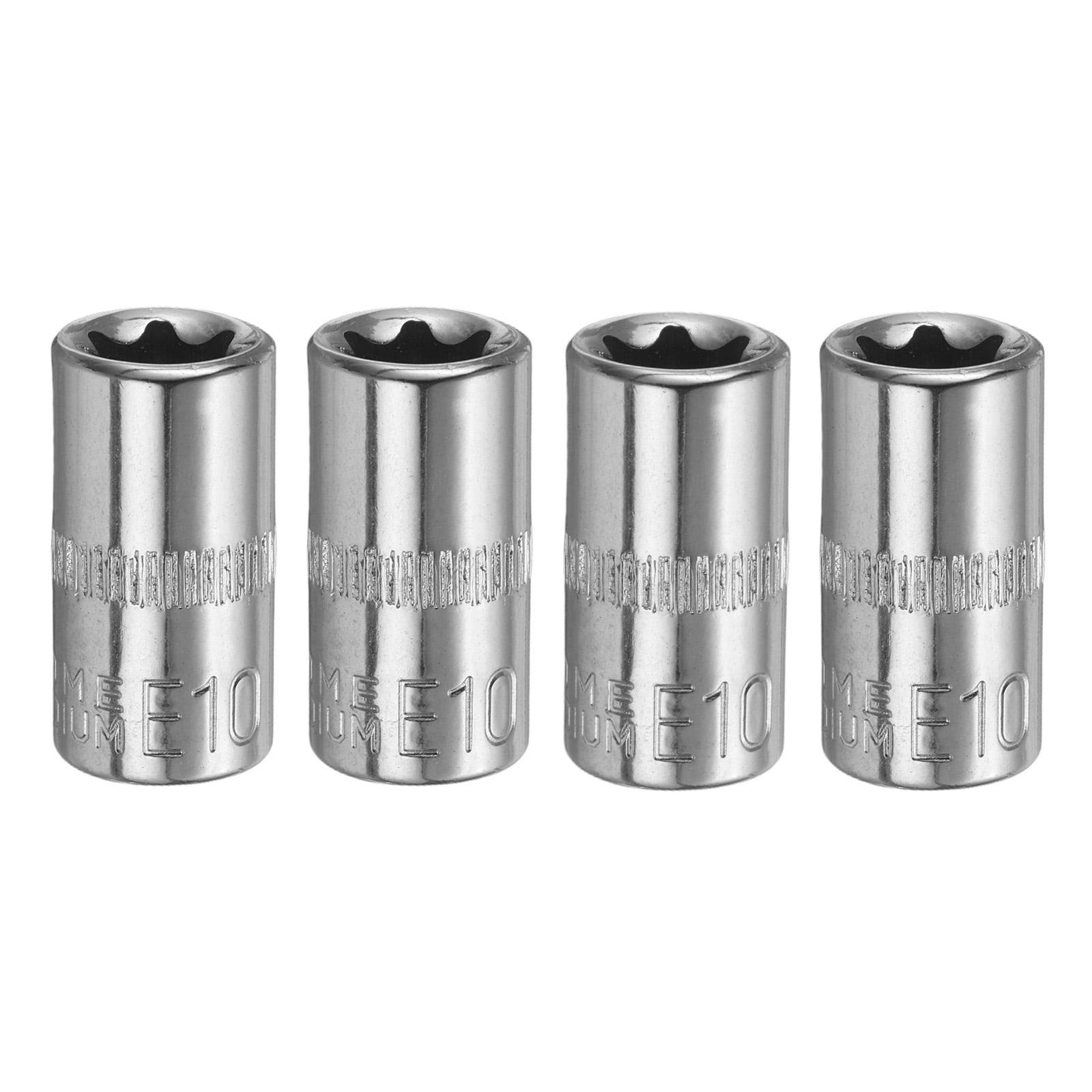 Uxcell 4pcs E-Torx Socket 1/4