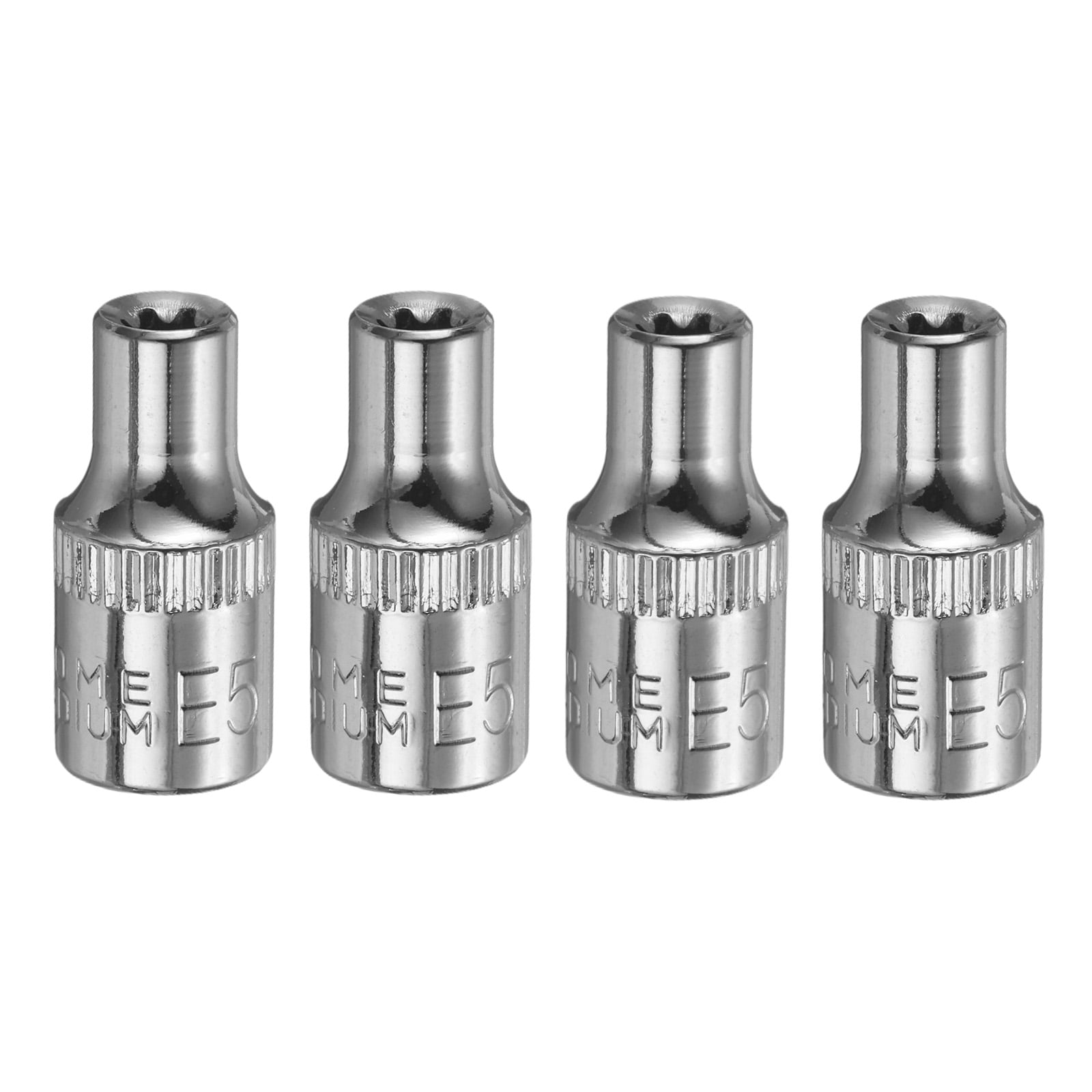 Uxcell 4pcs E-Torx Socket 1/4