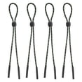 thumbnail image 1 of Uxcell 4pcs Glasses Strap Adjustable Anti-slip Eyeglasses Strap, Dark Green, 1 of 7
