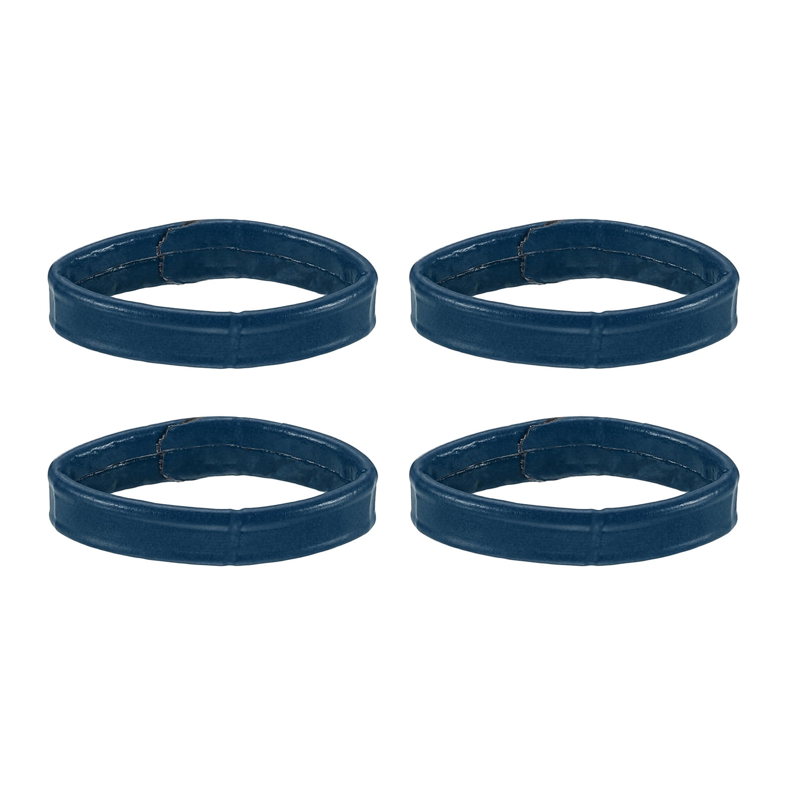 Uxcell 4pcs Leather Watch Band Loops 22mm Replacement Watch Strap ...