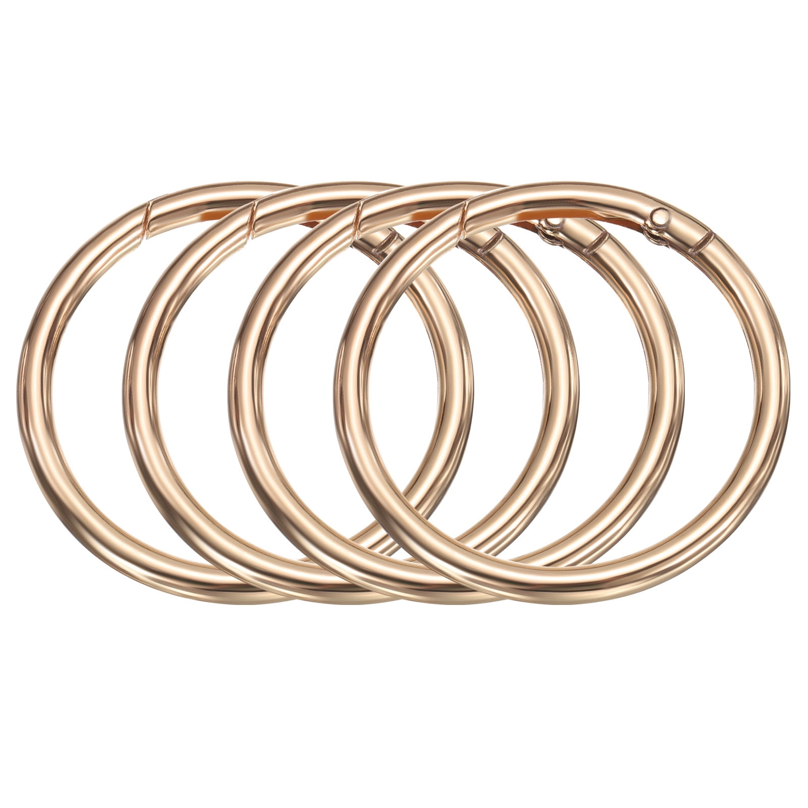 Uxcell 4pcs Metal Spring O Rings 2