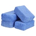 thumbnail image 1 of Uxcell 4pcs Microfiber Car Wash Sponge 4.7"x3.2" Non-Scratch Foam Applicator Pads Blue, 1 of 6