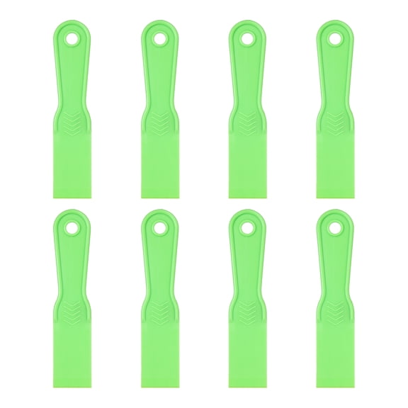 Uxcell 4pcs Putty Scraper 1.5" Plastic Flexible Tool for Pasting Plaster Repairing Walls