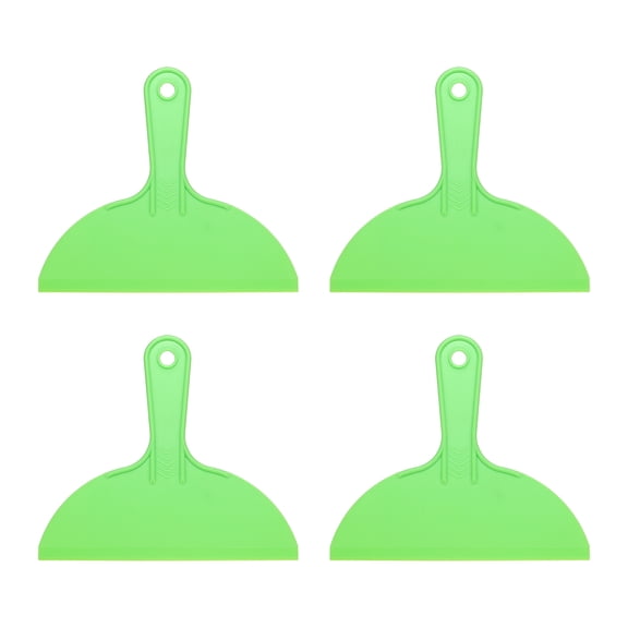 Uxcell 4pcs Putty Scraper 1.5" Plastic Flexible Tool for Pasting Plaster Repairing Walls