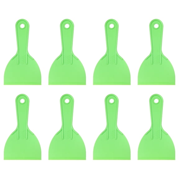 Uxcell 4pcs Putty Scraper 1.5" Plastic Flexible Tool for Pasting Plaster Repairing Walls