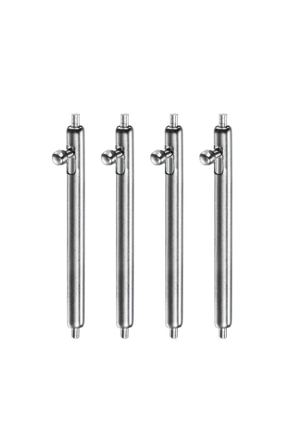 4pcs Quick Release Spring Bar 1.8mm Diameter 20mm Width Stainless Steel Watch Pins for Watch Band Straps