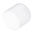 thumbnail image 1 of Uxcell 4pcs Rubber End Caps 50mm ID Vinyl Round Tube Bolt Cap Cover Screw Thread Protectors Clear, 1 of 4