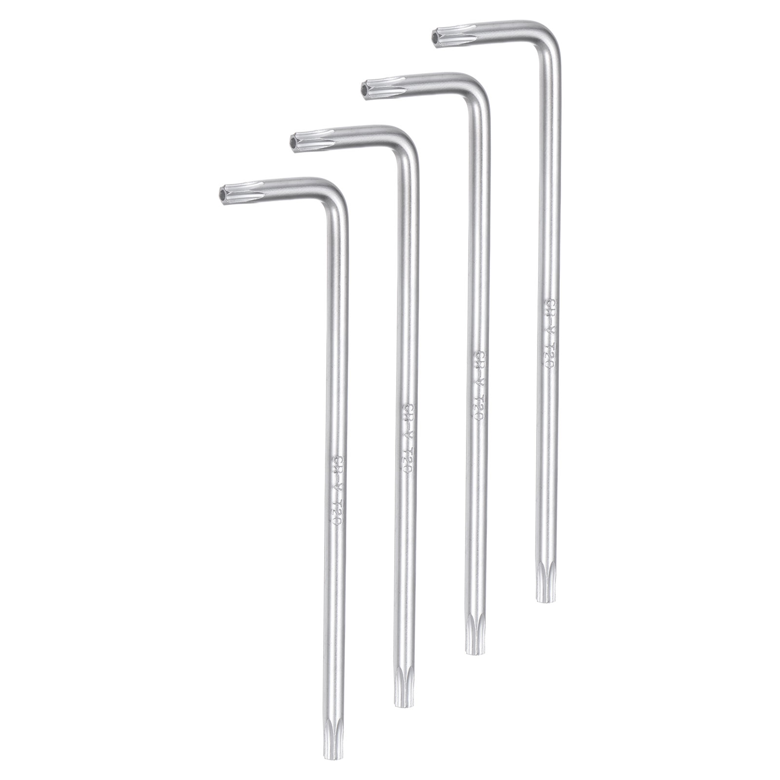 Uxcell 4pcs T20 Tamper Proof Torx Star Key Bit Wrench 4.02