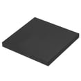 thumbnail image 1 of Uxcell 4x4x0.4" Rubber Bench Block Square Stamping Base Hammering Metal, Black, 1 of 5