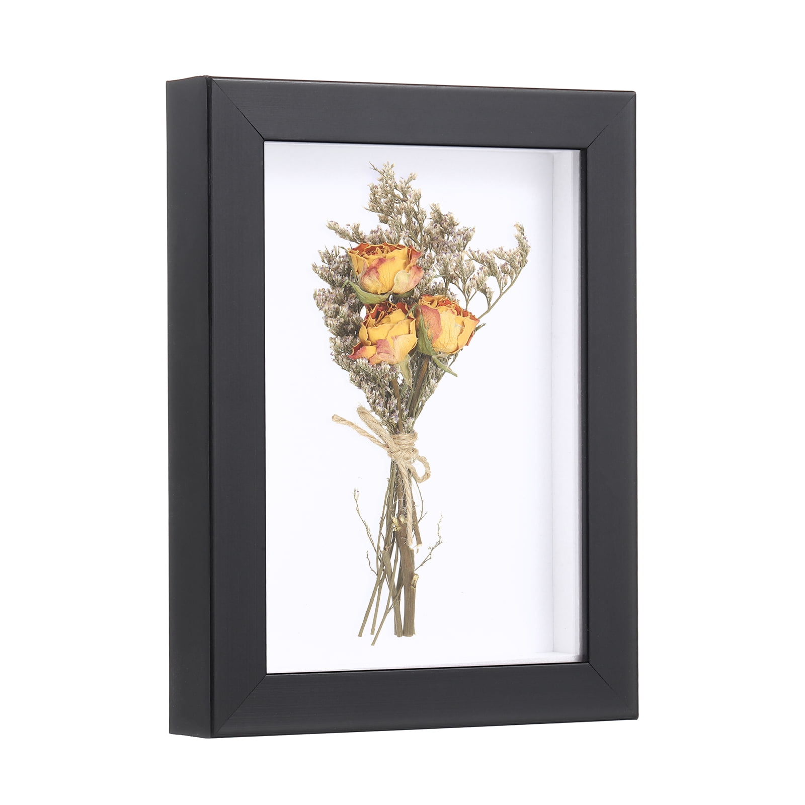 Uxcell 4x6 Inch Shadow Box Display Frame, 2cm Deep Photo Shadow Box ...