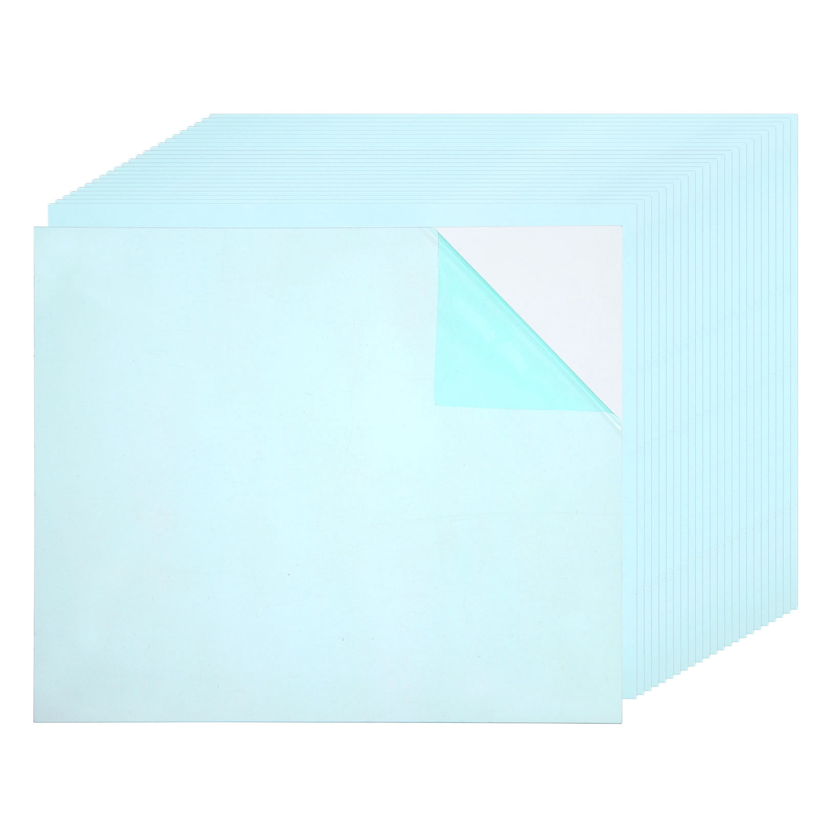Uxcell 5-1/4 x 4-1/2 Inch Welding Protection Lens, 24 Pcs Clear PC Lens Cover Replacement Welding Helmet Hood Transparent Protective Covers Right Angle