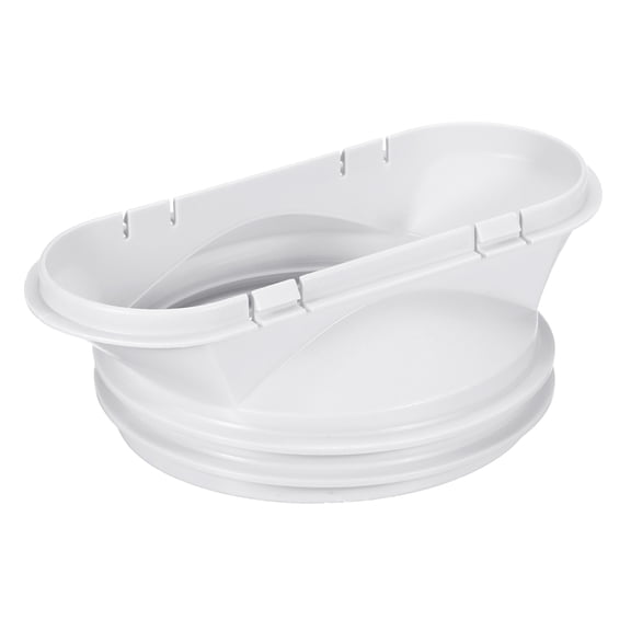 Uxcell 5.1"/5.9" Diameter Window Adaptor Tube Connector Portable Air Conditioners Exhaust Hose Adapter Gray