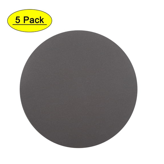 Uxcell 5" 1000 Grit Silicon Carbide Hook and Loop Sanding Disc 5 Pack