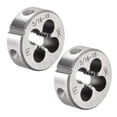 thumbnail image 1 of Uxcell 5/16-18 UNC Alloy Tool Steel Machine Thread Round Threading Dies 2 Pack, 1 of 3