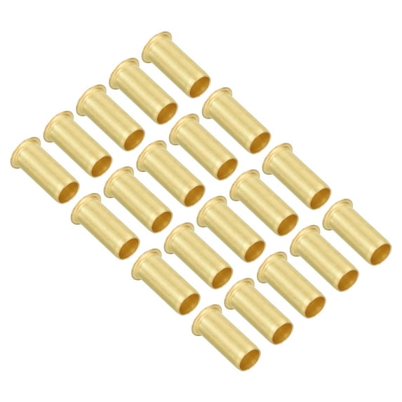Uxcell 5/16" Tube ID Brass Compression Insert, 20Pcs Insert Tube Support Compression Fitting Assortment Kit
