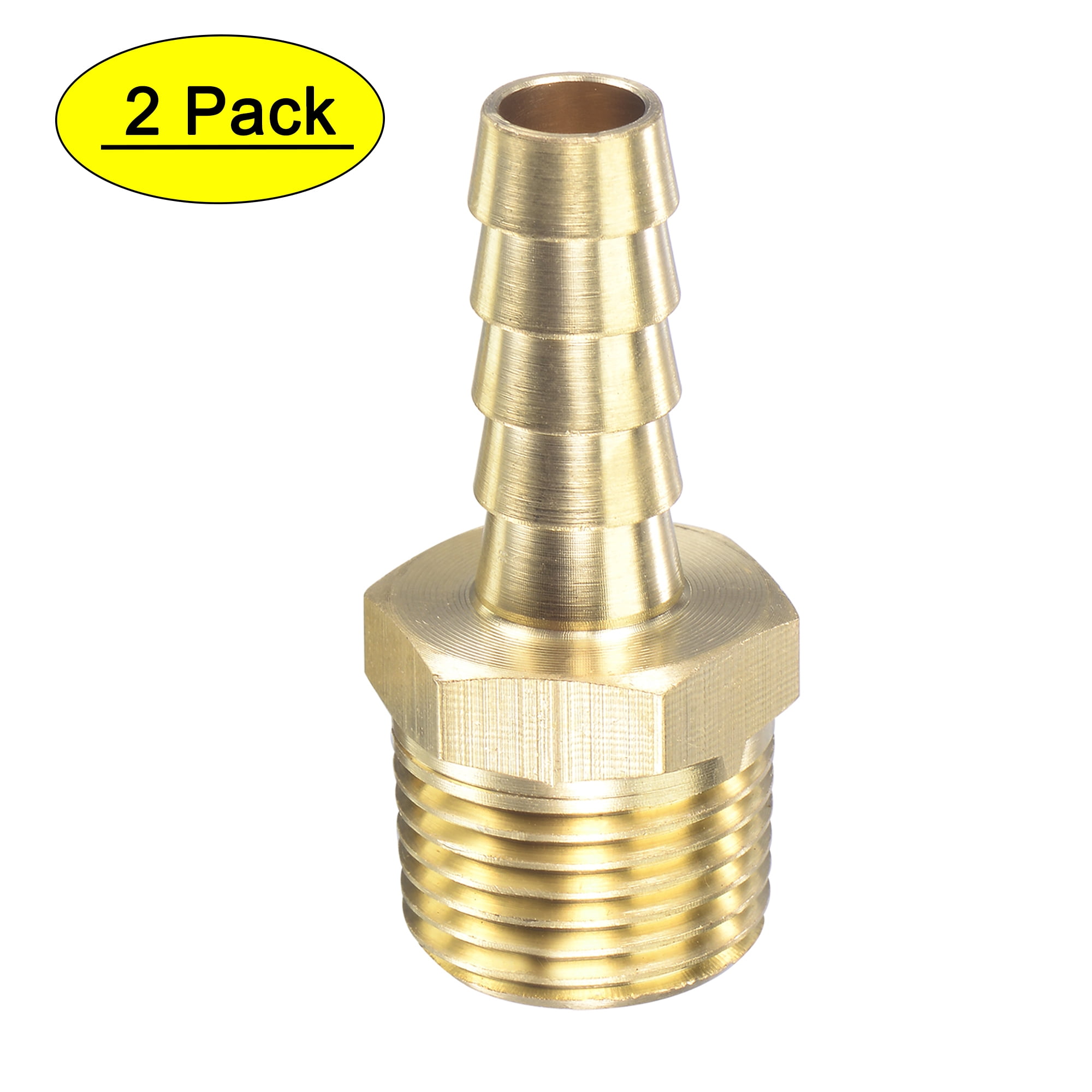 Uxcell 5 16 Inch X NPT 3 8 Male Thread Brass Hose Barb Fitting Straight uxcell-5-16-inch-x-npt-3-8-male-thread-brass-hose-barb-fitting-straight