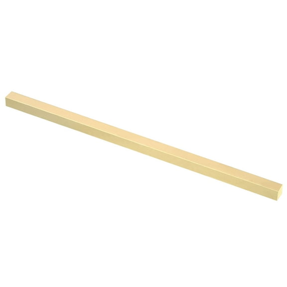 Uxcell 5/16x5/16x8" C360 Brass Square Bar, Solid Square Mill Stock, Brass