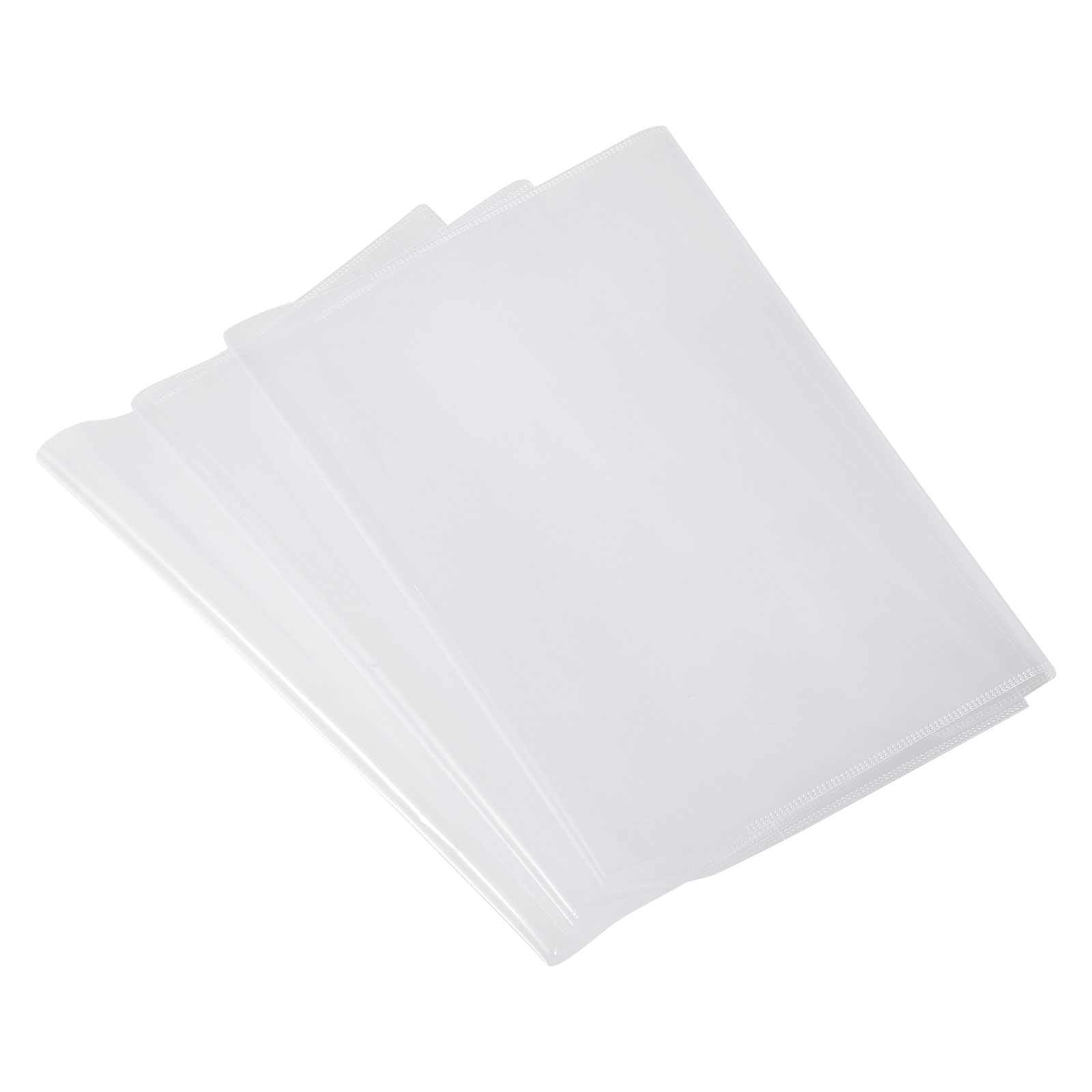 Lot De 5 Protège-livres Réglables Transparents - 28 X 53 Cm, PVC 130 Microns - Pour Manuels Scolaires
