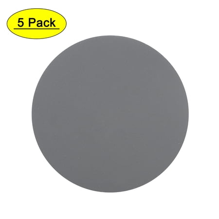 Uxcell 5" 2500 Grit Silicon Carbide Hook and Loop Sanding Disc 5 Pack