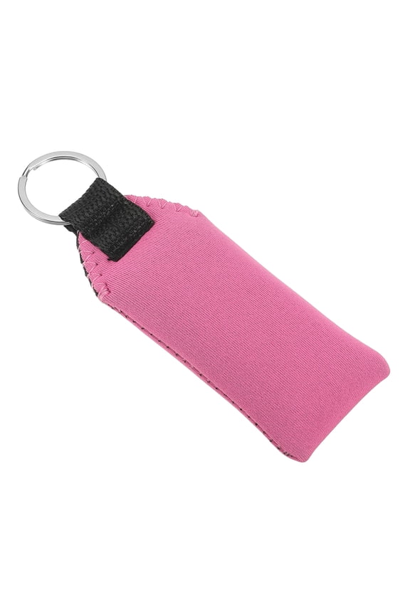 5.3 x 1.8 x 0.8 Inches Floating Neoprene Boat Keychain Waterproof for Water Sports Pink