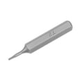 thumbnail image 1 of Uxcell 5/32" Hex Shank 1.1" Length T2 Magnetic Torx Screwdriver Bit S2 Steel, 1 of 5
