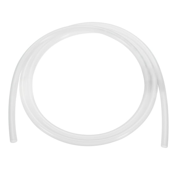 Uxcell 5/32"ID x 1/4"OD PE Tubing Translucent Flexible Water Hose Tube White, 3.28 Ft