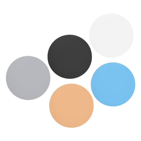 Uxcell 5.35" Reflective Photography Background Board Display Table Shooting, Multicolor 1 Set