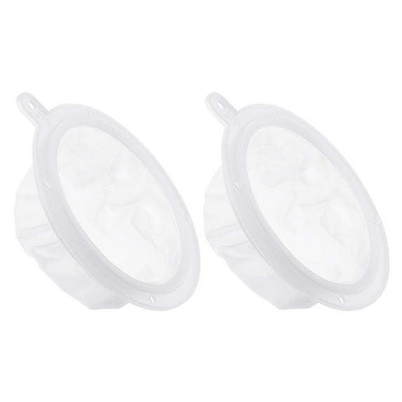 Uxcell 5.4" O.D. 120 Mesh Food Filter Strainer Kitchen Mesh Filters Strainers Fine Mesh Sieve White 2 Pack