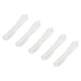thumbnail image 1 of Uxcell 5.47 Yards 5mm Flat Leather Cord Suede String for DIY Crafts, White 5Pack, 1 of 6