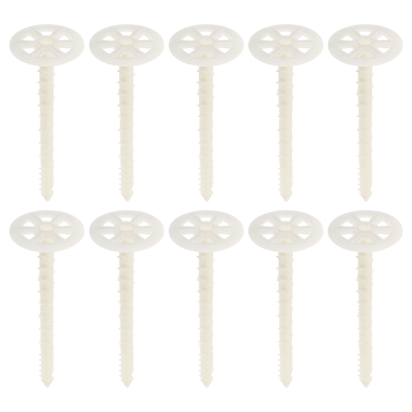 Uxcell 5.5" Perforated Insulation Pins Insulating Nails Plug Expansion