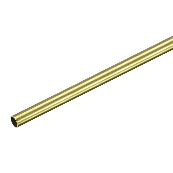 Uxcell 5.5mm OD 0.25mm Wall Thickness 300mm Length Brass Tube