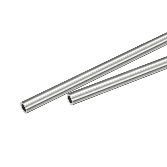 Uxcell 5.5mm x 1mm x 250mm 304 Stainless Steel Capillary Tube for Industry, 2Pack