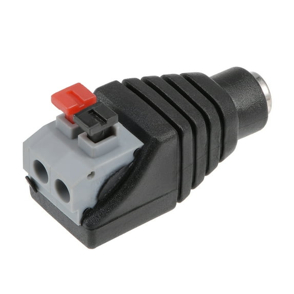 Uxcell 5.5x2.1mm Female DC Power Spring Terminal Adapter