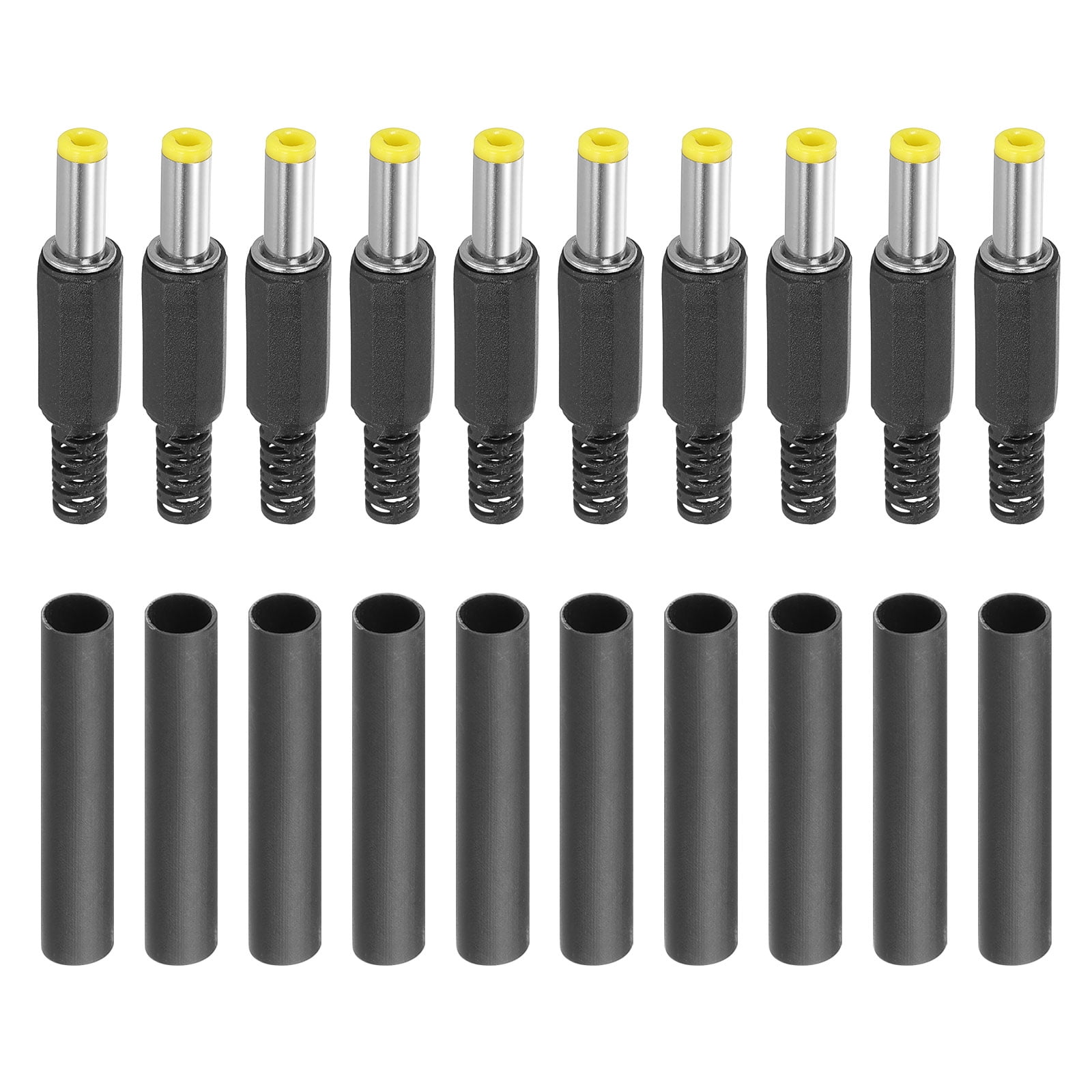 Visual Reference: Uxcell 5 5X2 5Mm Dc Male Plug 20 Pack DIY