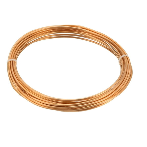 Uxcell 5/64" Refrigeration Tubing Coil for Heat Exchange Copper Gold Tone 1pcs