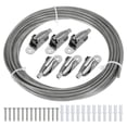 thumbnail image 1 of Uxcell 5/64" Wire Cable, 33ft Stainless Steel Wire Rope Kit for Deck Railing, 1 of 6