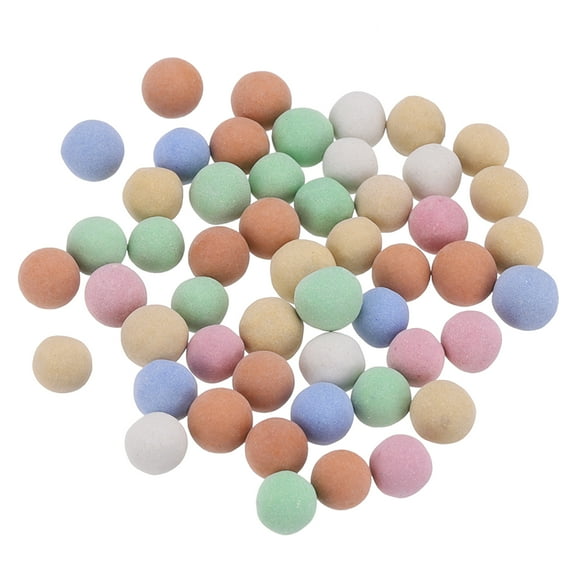 Uxcell 5-6mm 0.22 lbs Clay Pebbles Multicolor Gardening Potted Balls for Hydroponic Growing