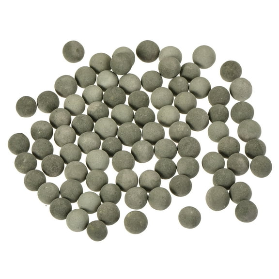 Uxcell 5-6mm 0.88 Lbs Clay Pebbles Green Gardening Potted Balls for Hydroponic Growing